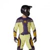 BLUZA MOTOCYKLOWA FOX 180 IMAGE PRINT PURPLE YELLOW M YM